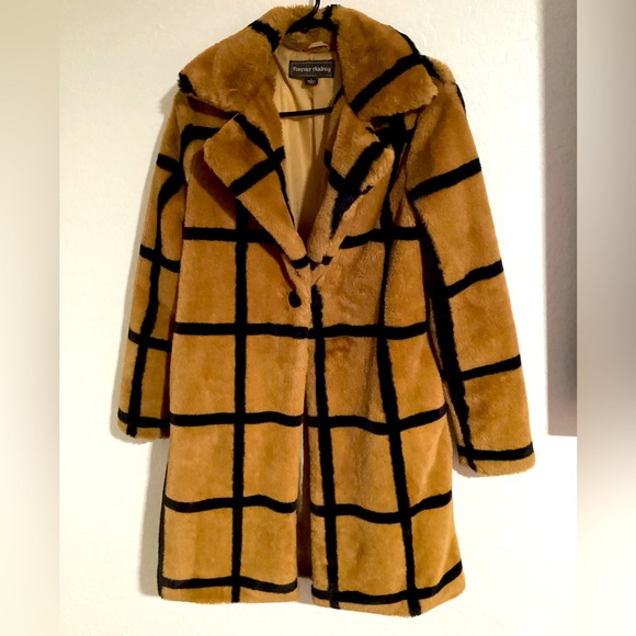 forever Audrey Jackets & Blazers - Women’s fox fur coat